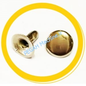 میخ پرچ زیر و رو ریز استیل (100 عددی)